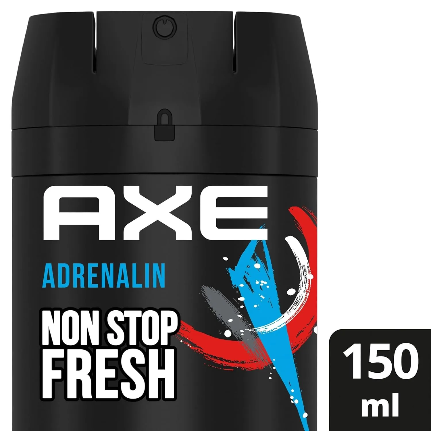 3 Axe Adrenalin Mens Deodorant Body Spray, 150ml (3 Pack)