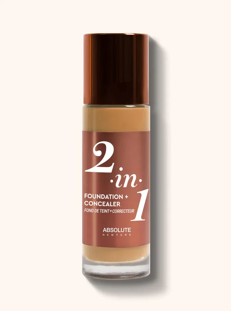 Absolute New York 2-In-1 Foundation   Concealer