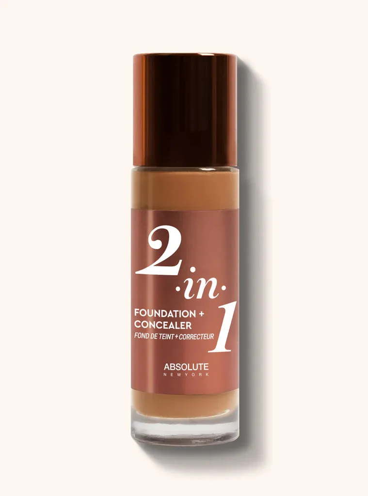 Absolute New York 2-In-1 Foundation   Concealer