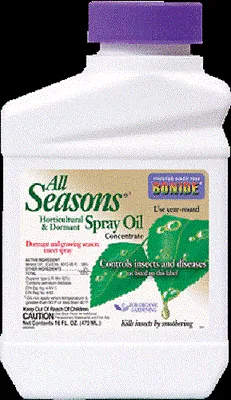 Bonide 2106 16 oz All Seasons Horticultural / Dormant Insecticide Spray Oil - Quantity of 6