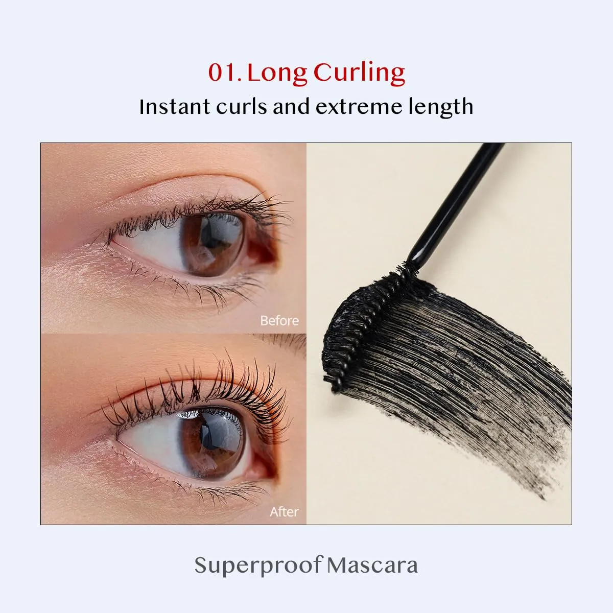 CLIO - Kill Lash Superproof Mascara - 01 Long Curling