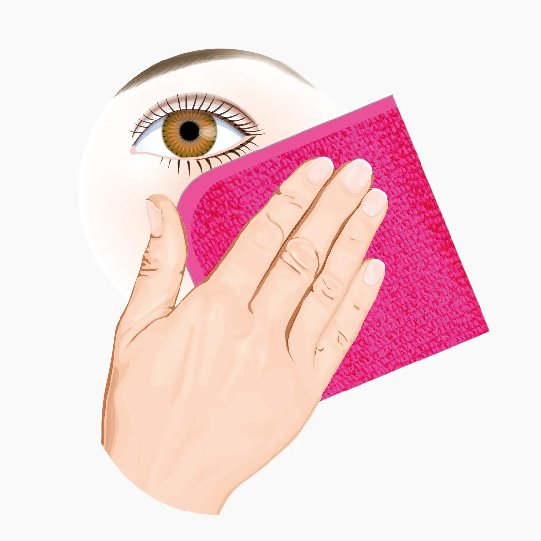 Danielle Creations Erase your Face Single Makeup Removing Cloth Purple