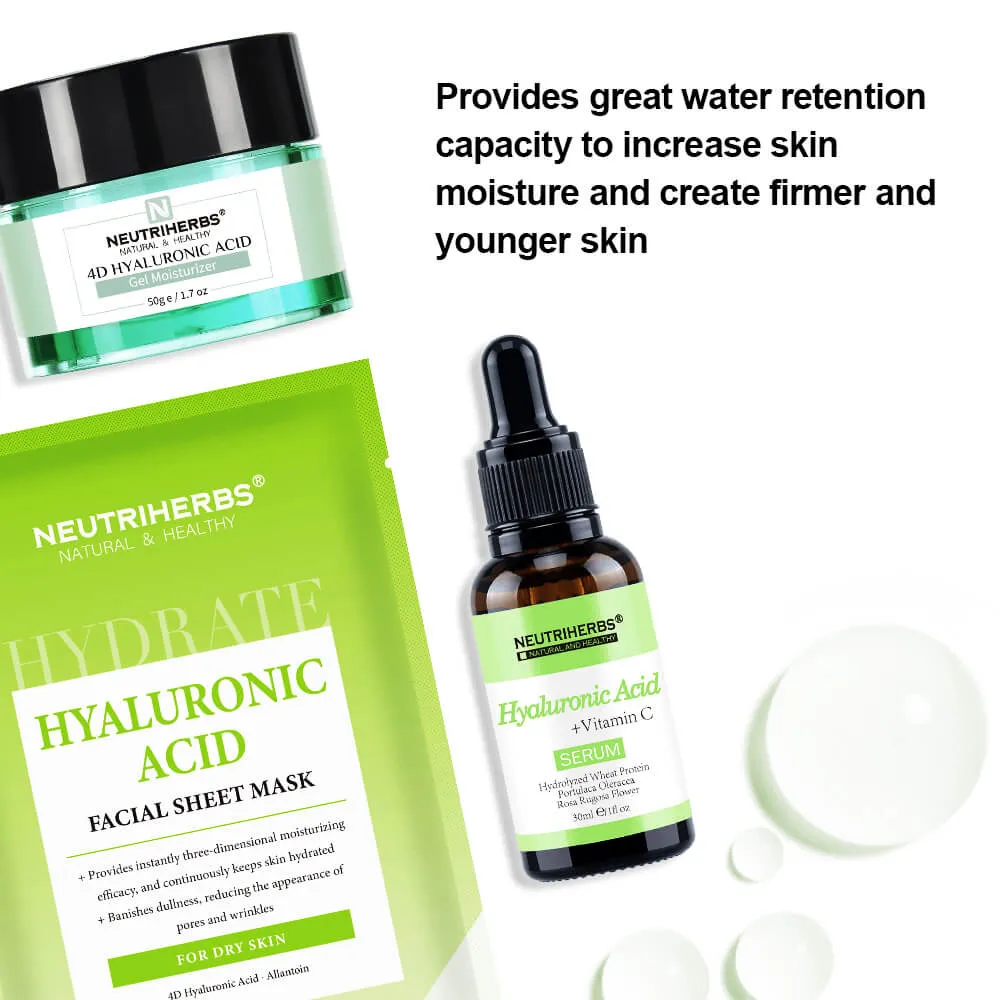 Deeply Hydrating 4D Hyaluronic Acid Set For Face