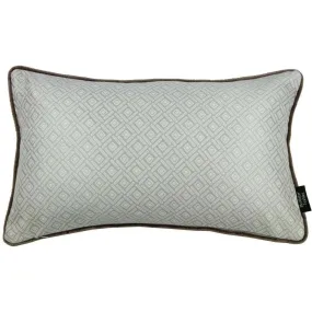 Elva Geometric Beige Grey Pillow
