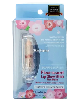 Glamfox Fleurrisant Lip Glow Stick: RealRose