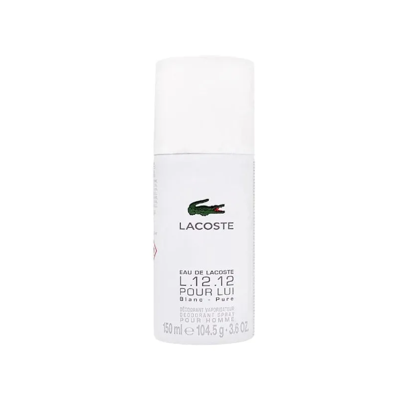 LACOSTE BLANC 12.12 MEN DEO 150ML