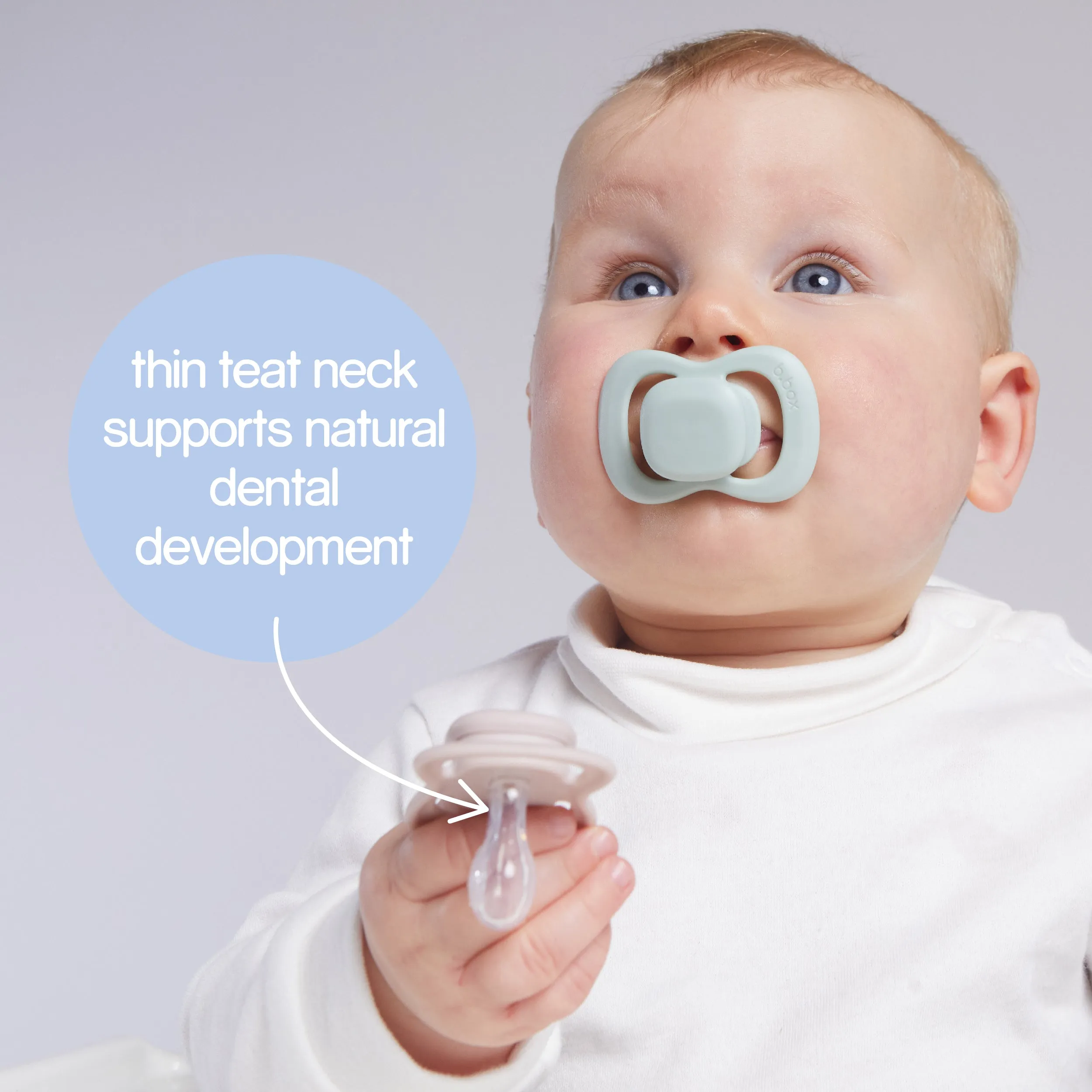 pacifier twin pack - blush   latte