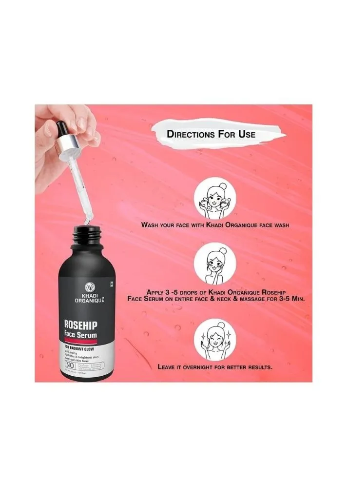 Rosehip Face Serum - Khadi Organique