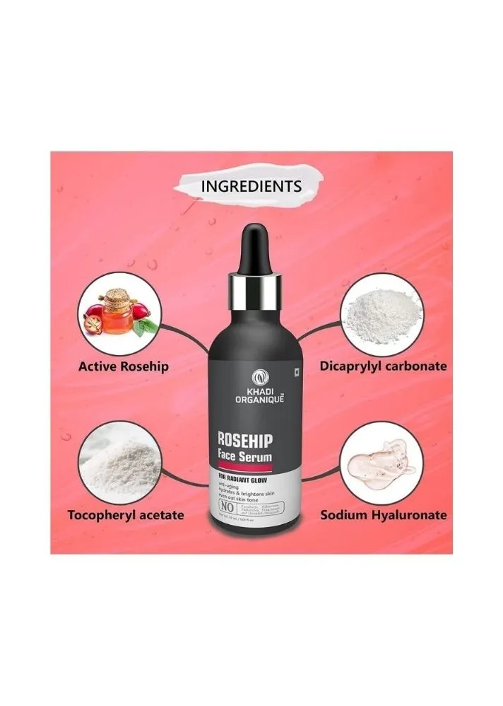 Rosehip Face Serum - Khadi Organique