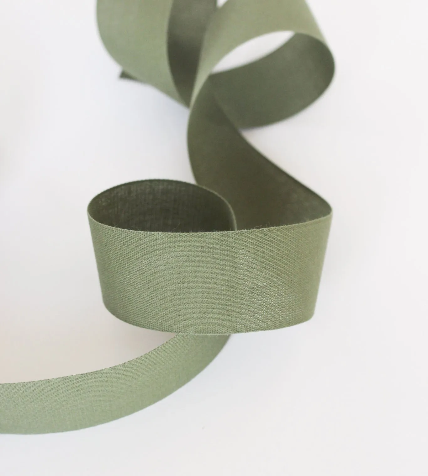 Tight weave cotton ribbon 1" width, 109 yards