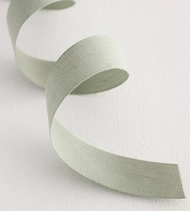 Tight weave cotton ribbon 1" width, 109 yards